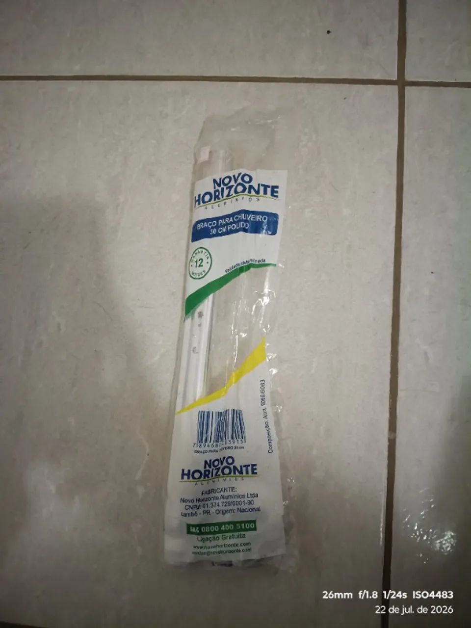 Cano para chuveiro 10 reais 
