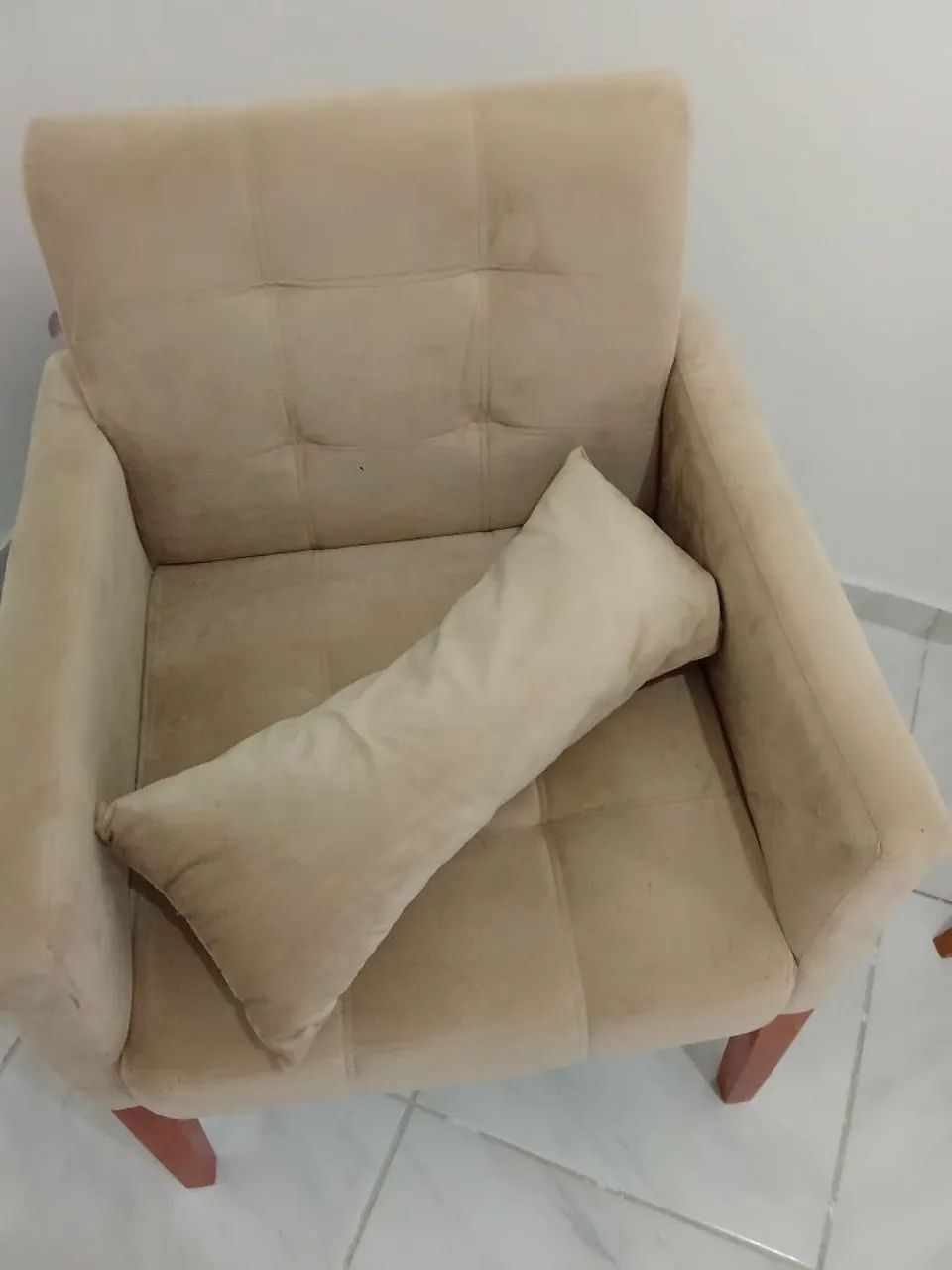 Cadeira de apoio luxo com centro e quadro - Foto 5