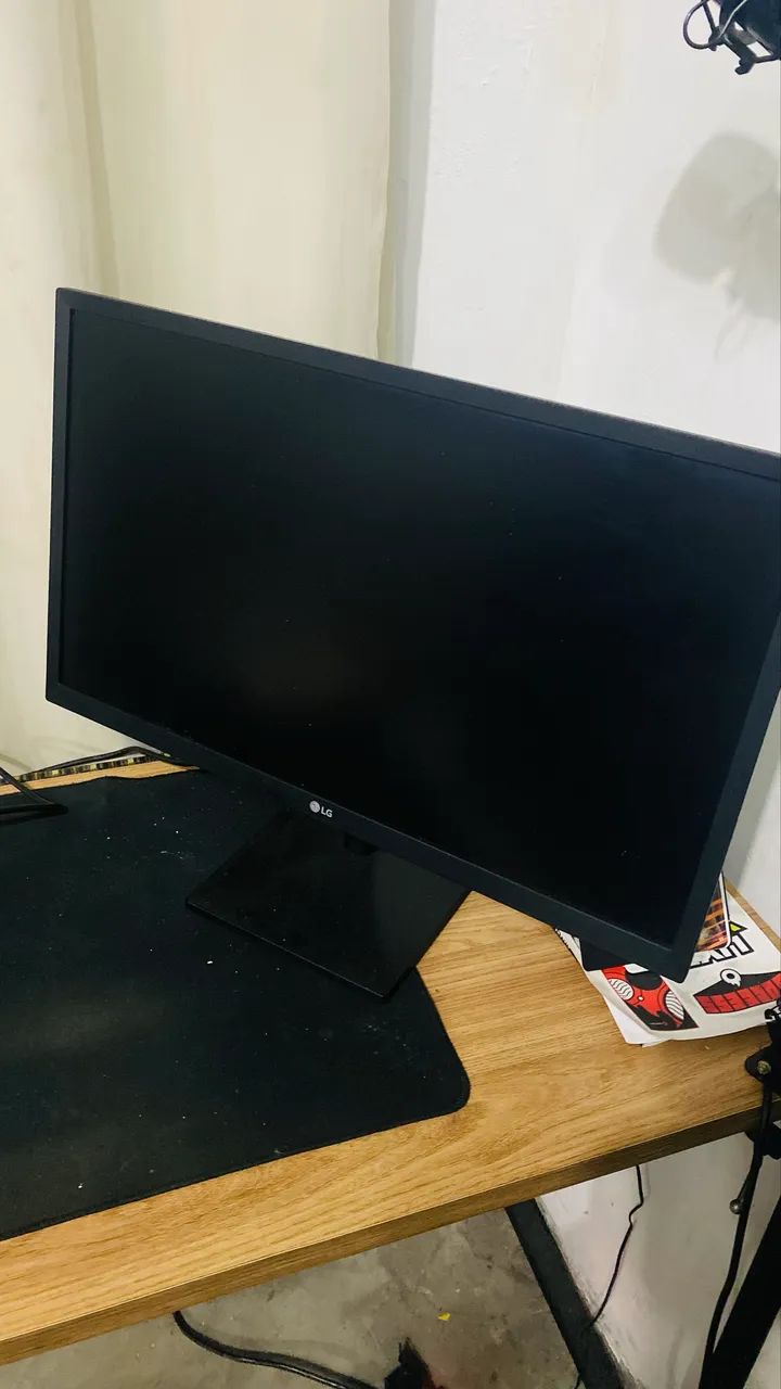 Monitor LG 23,8 Led Full Hd 24mk430h-b Cor Preto