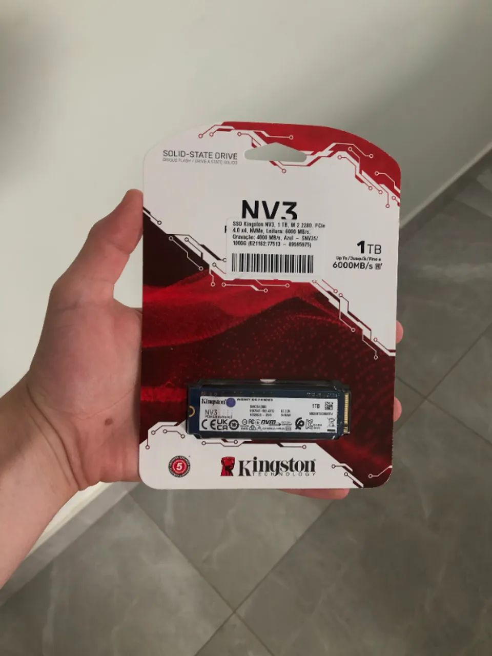 Kingston NV3 1TB NVMe SSD | BRAND NEW SEALED | PCIe 4.0 FAST