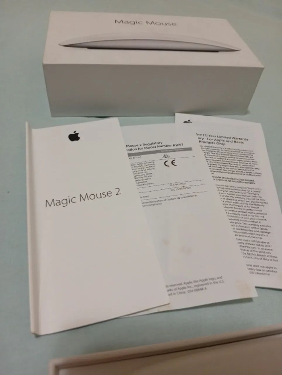 Apple Magic Mouse 2 Original - Sem Uso - Completo na Caixa - Foto 4