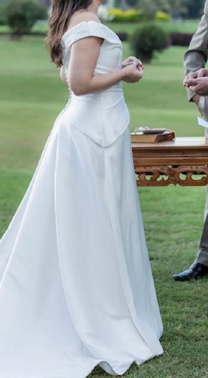 Venda - Vestido de Noiva Casamarela - Foto 2