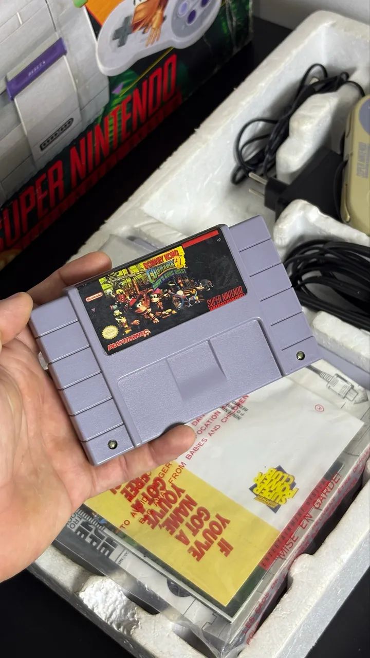 Super Nintendo Set DK - Foto 4