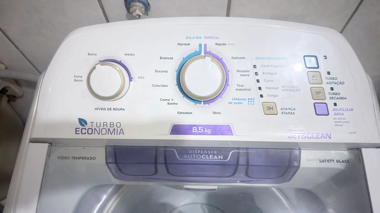 lavadora Electrolux 8,5kg  - Foto 4