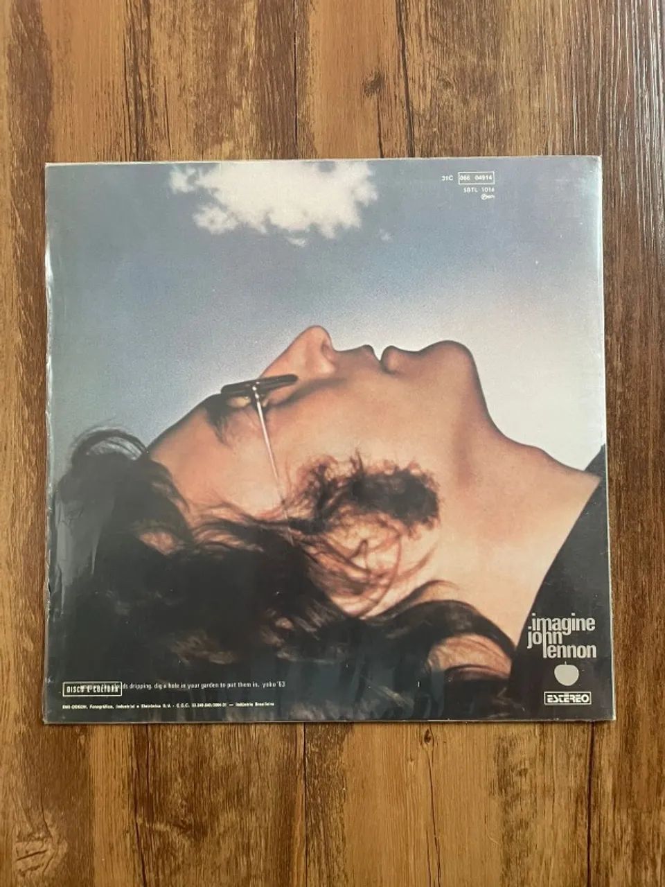 Vinil John Lennon Imagine Apple Records Original + Encarte - Foto 2