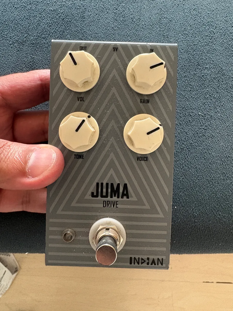 Pedal Ly Rock Seet Tea V3 overdrive distortion 2 em 1 analógico