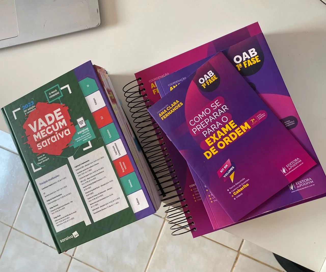KIT OAB 1º FASE E VADE MECUM