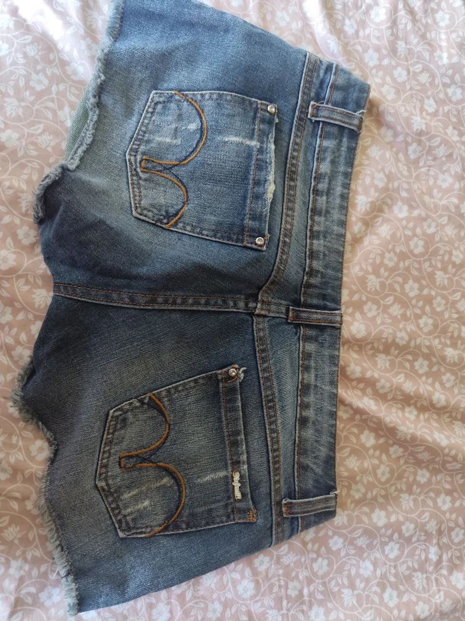Short curto jeans 38
