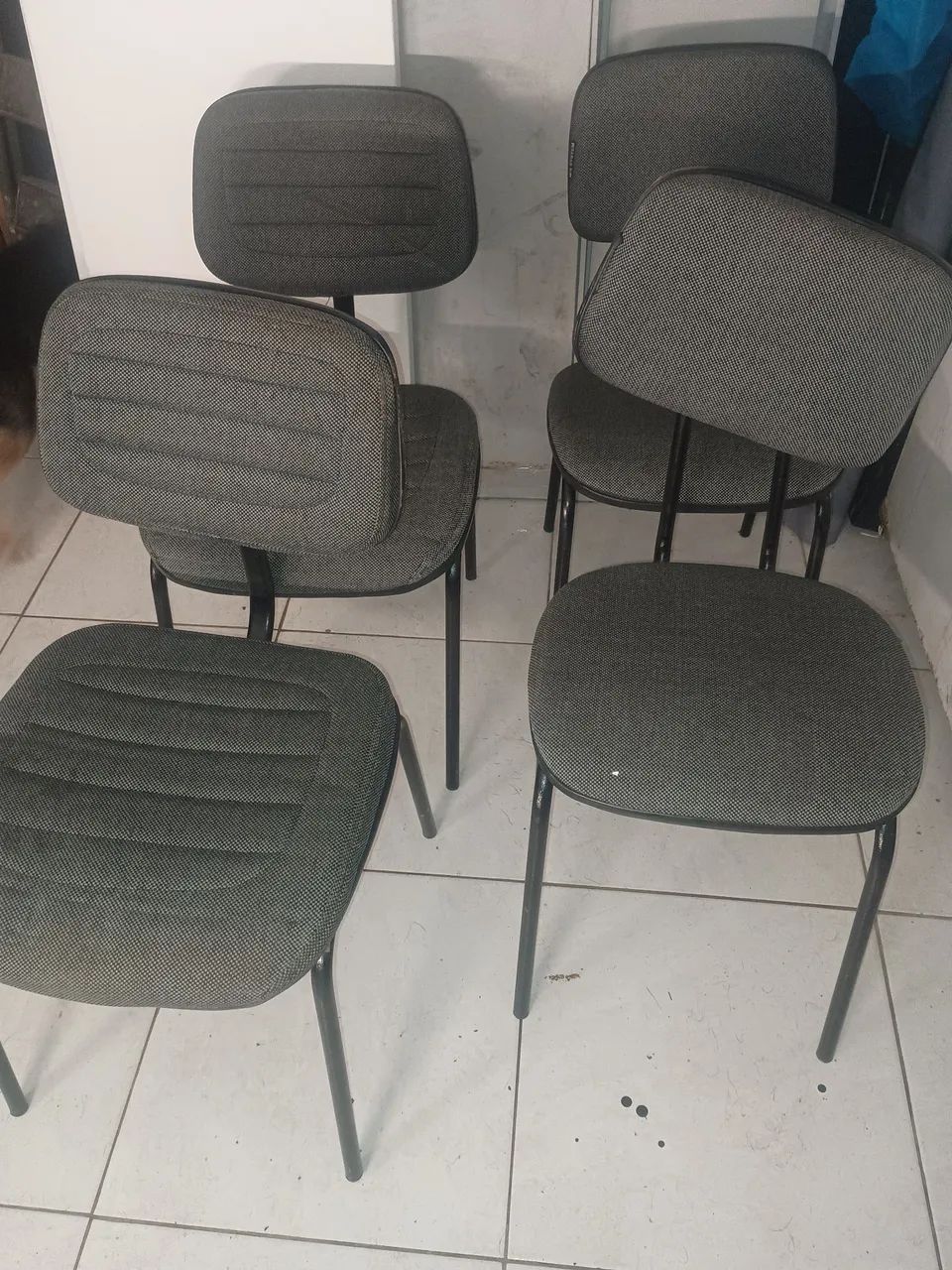 cadeiras acolchoadas 