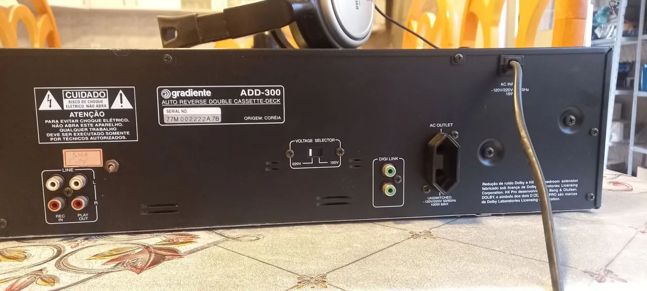 Reprodutor e gravador de fitas Gradiente  - Foto 3