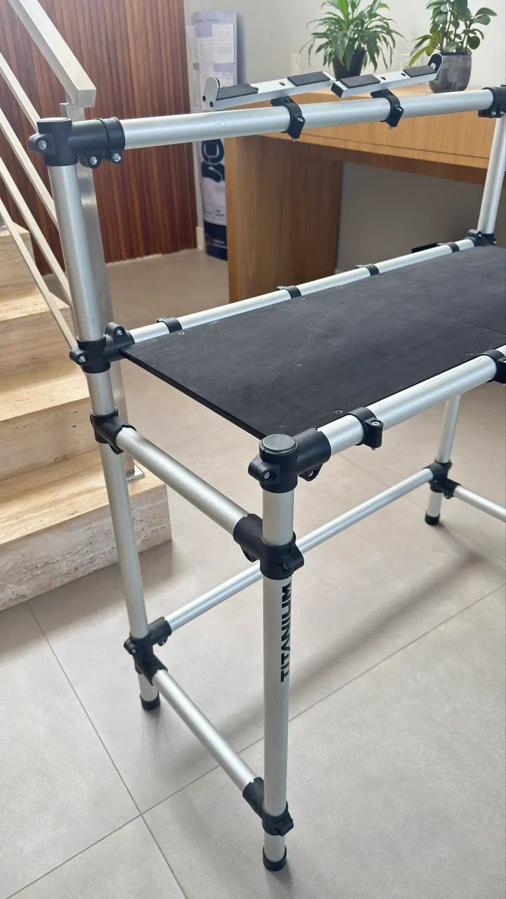 Rack DJ Titanium RDJ Control Suporte para Controladora com Base Notebook - Foto 3