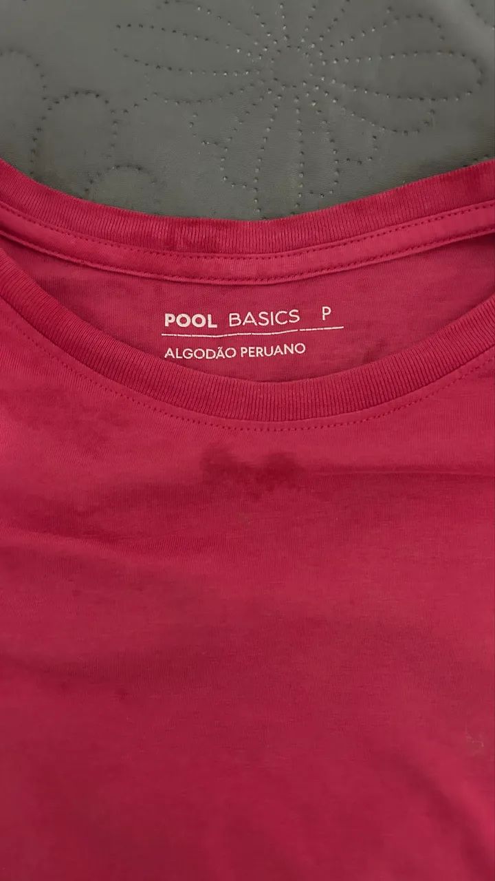 Vendo camisa rosa TAM P