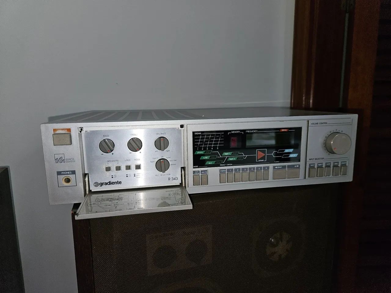 Caixas Gradiente Master 100N + Receiver Gradiente R-343 - Foto 5