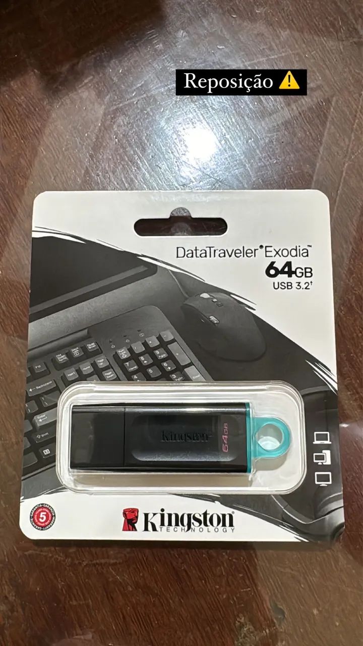 Pen Drive Kingston Exodia | 64 GB  - Foto 3
