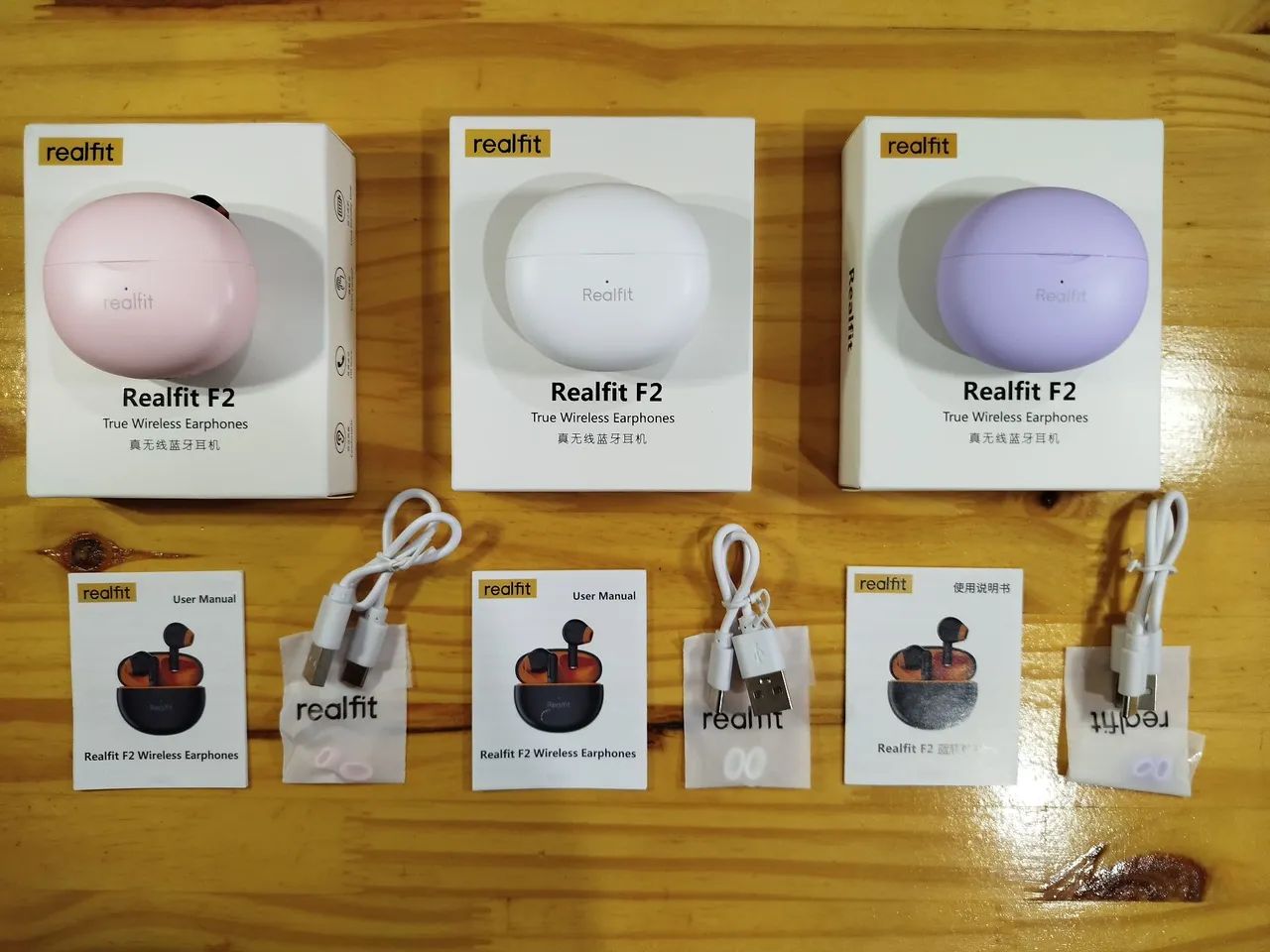 Fone de ouvido EarBuds Realfit F2 - Lacrado! - Foto 2