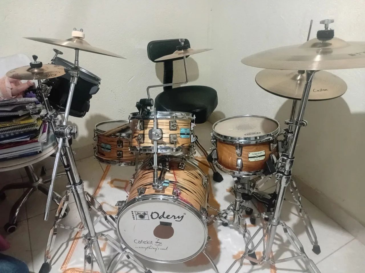 Bateria Odery Cafe Kit 