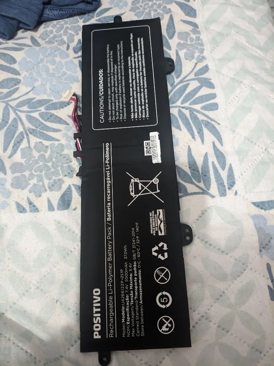 Bateria de notebook Positivo  Vision C15 - Foto 3