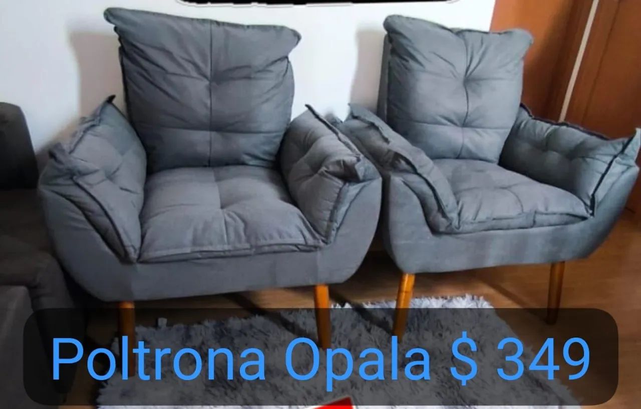 Poltronas novas Decorativas 