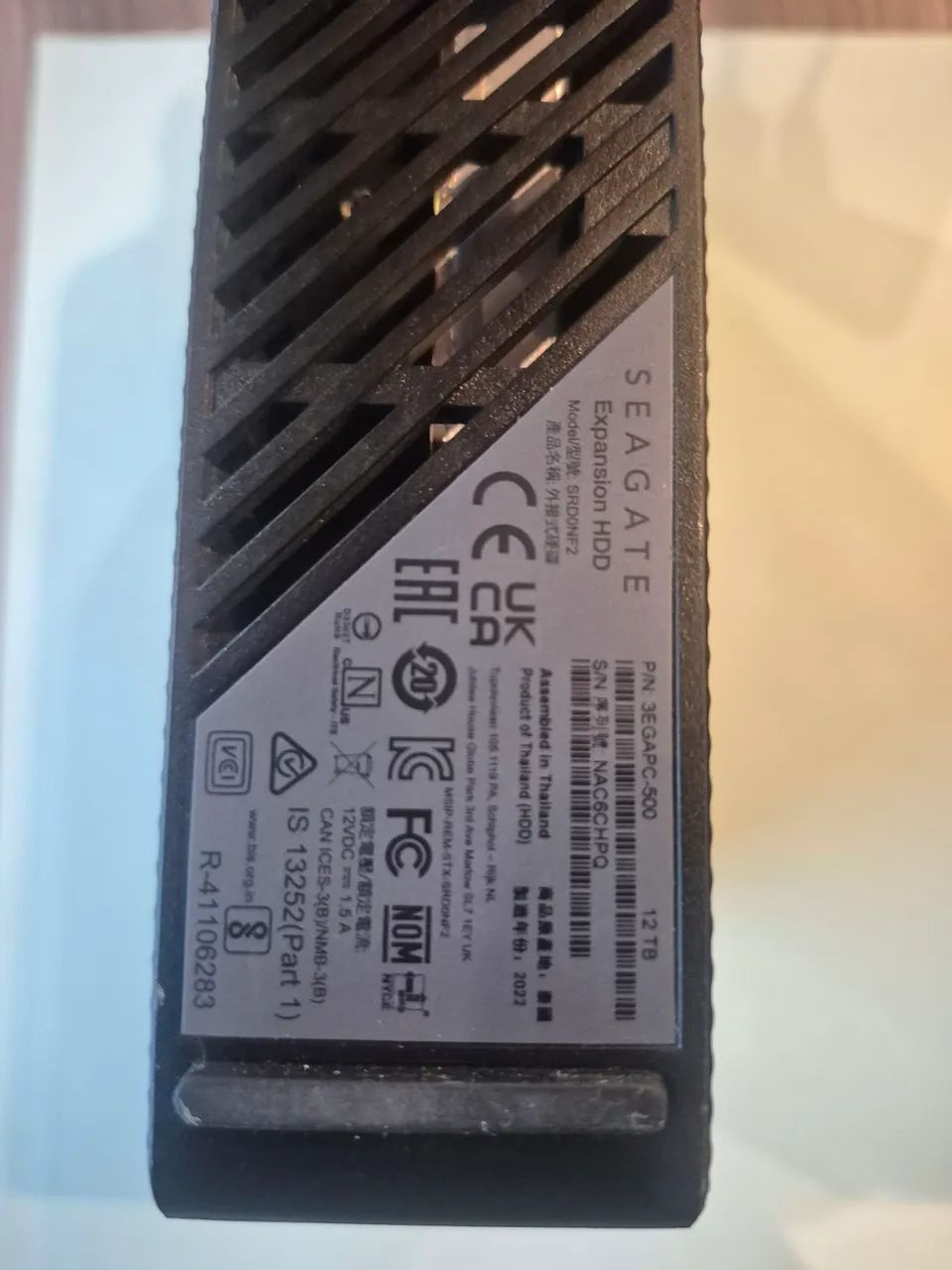 HD 12tb / Seagate / Externa