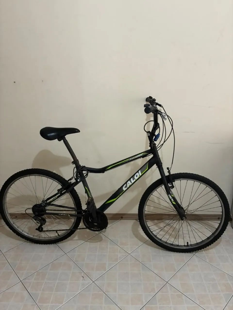Bicicleta com defeitos