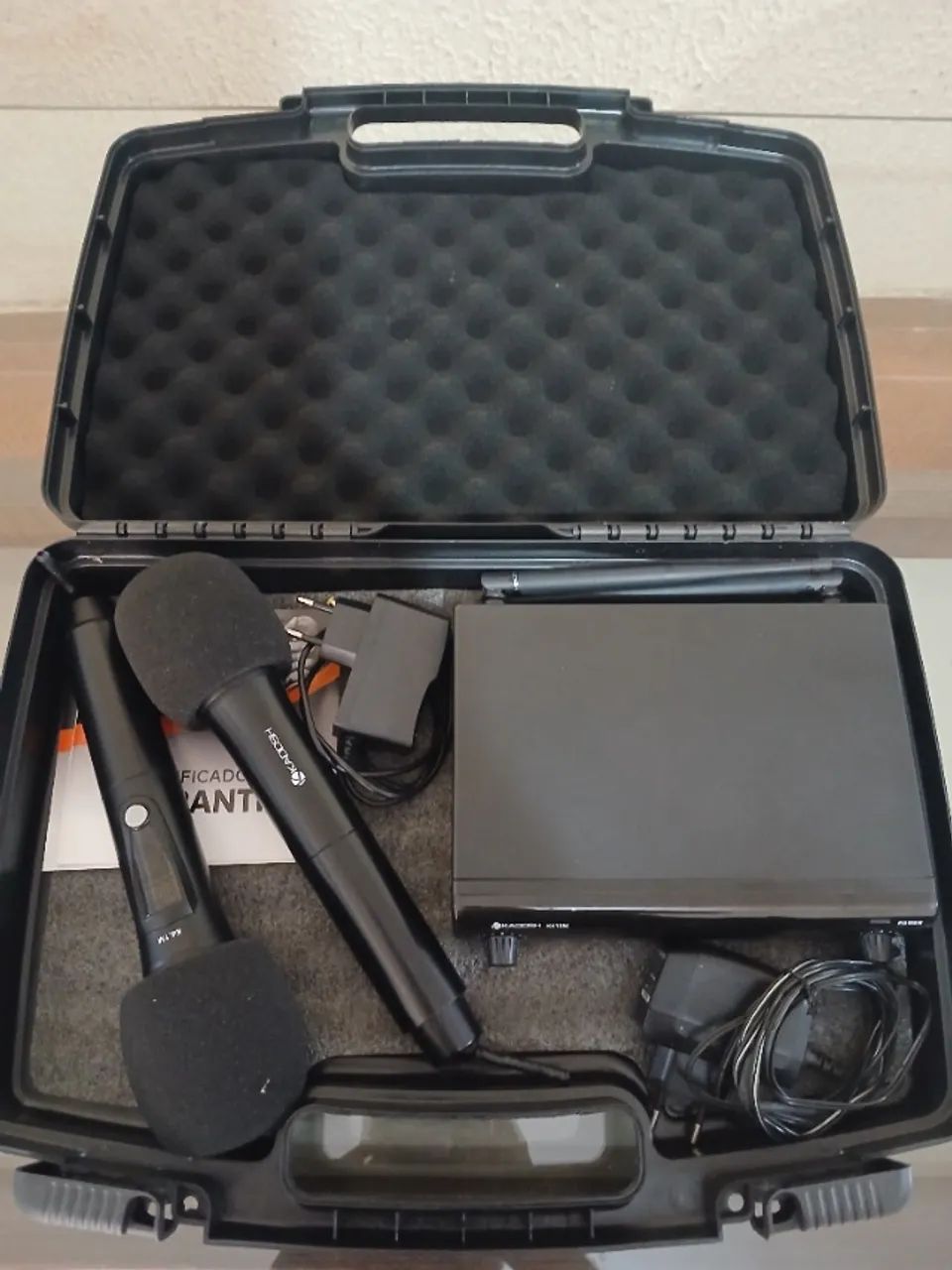 MICROFONE SEM FIO       KADOSH