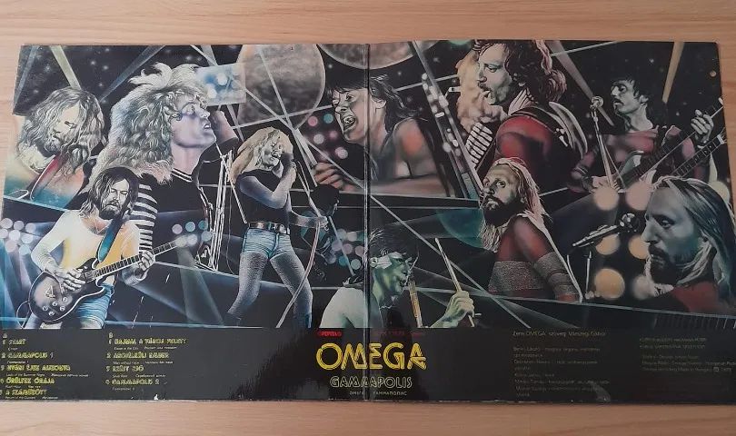 LP Omega - Gammapolis - Rock húngaro progressivo - Foto 5