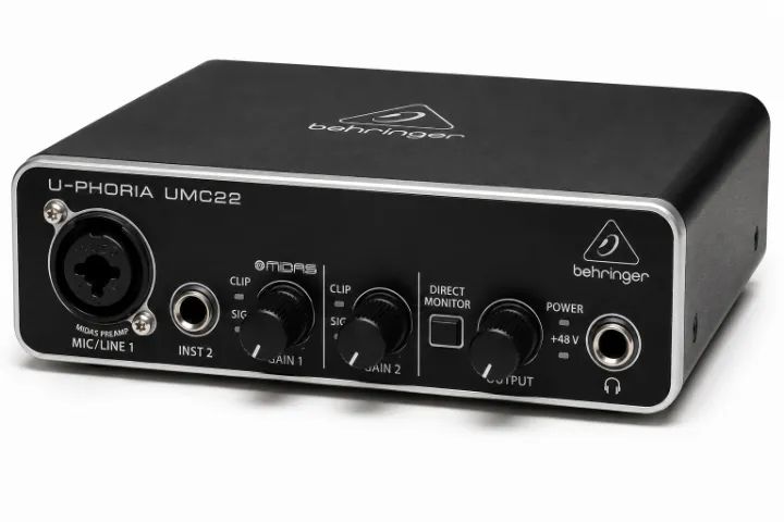Interface de Áudio Behringer U-Phoria UMC22 - Foto 3