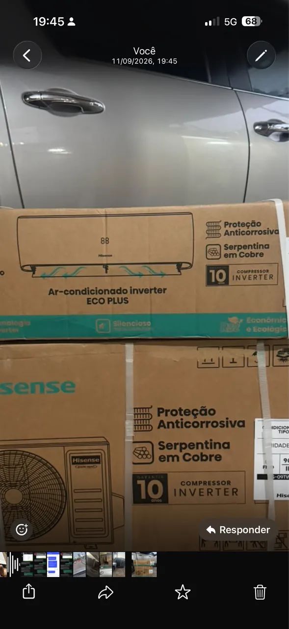 Ar-condicionado hisense 9K BTUS INVERT  - Foto 4