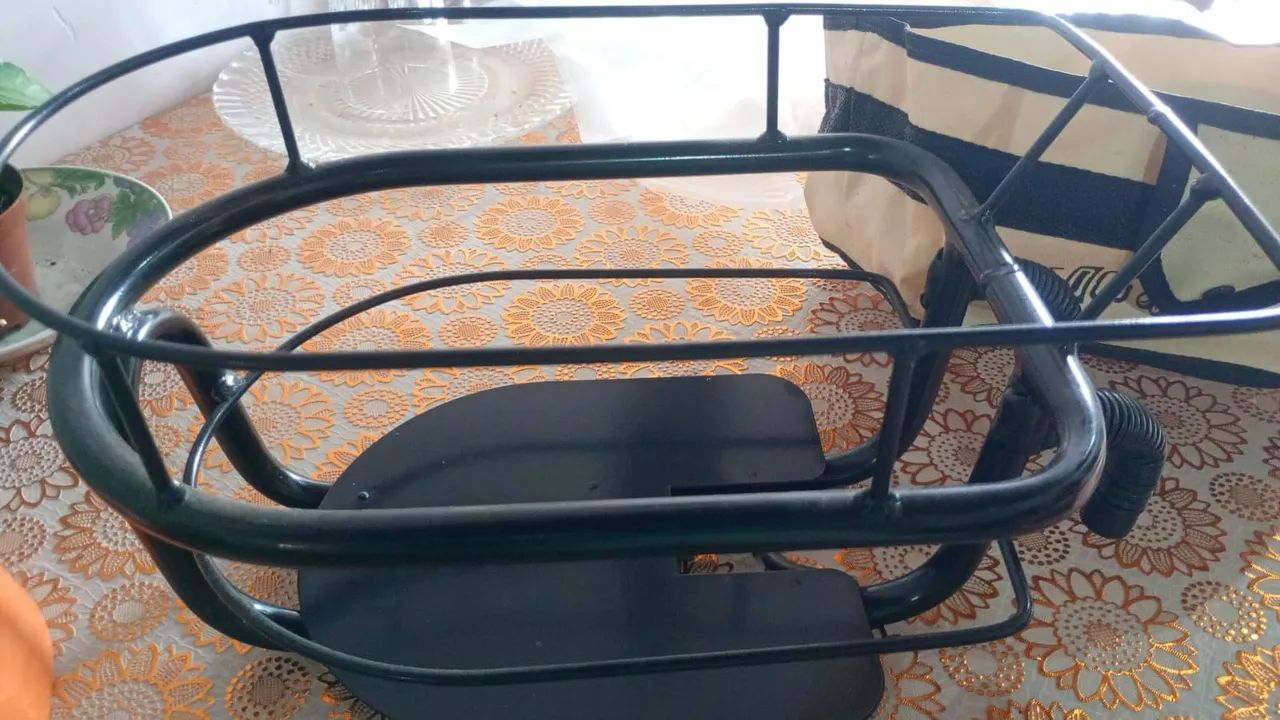 Suporte/Cesta Pet para Bicicleta - com Forro
