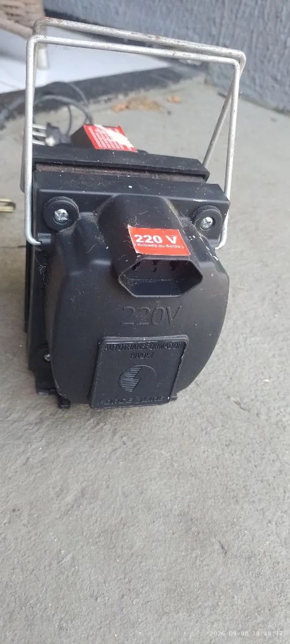 PREÇO BAIXOU Transformadouto Bivolt Force Line 1010VA Mod. 292 - Funcionando Perfeitamente - Foto 3