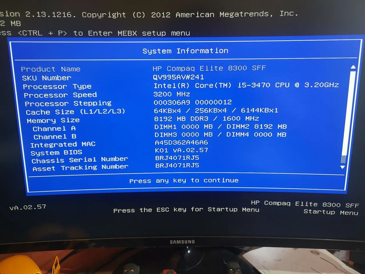 CPU HP - processador I5, HD 500, 8 memoria ram , windows 11. - Foto 5