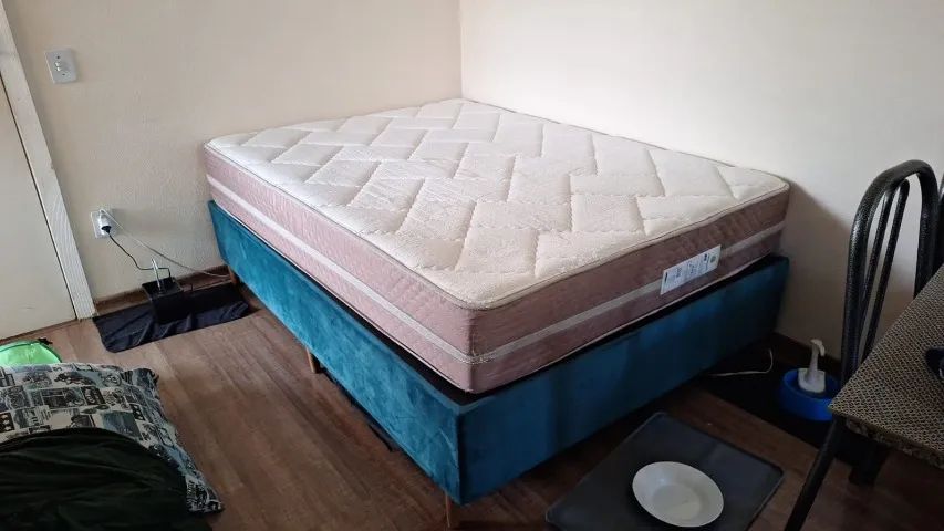 Cama  box de casal