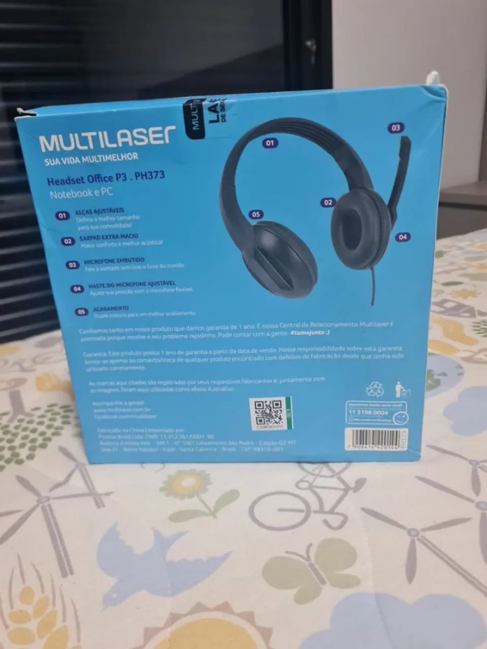 Headset Multilaser Office P3 - Foto 2