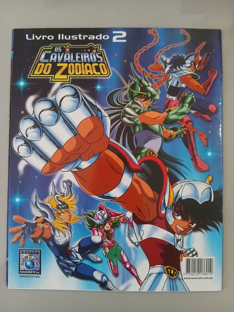 Álbum de Figurinhas Cavaleiros do Zodíaco 2 - Hobbies e coleções