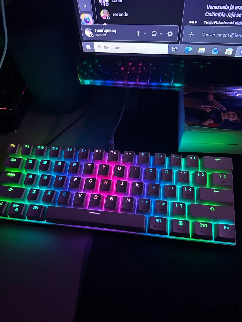 Teclado CK62 Novo ! - Foto 4
