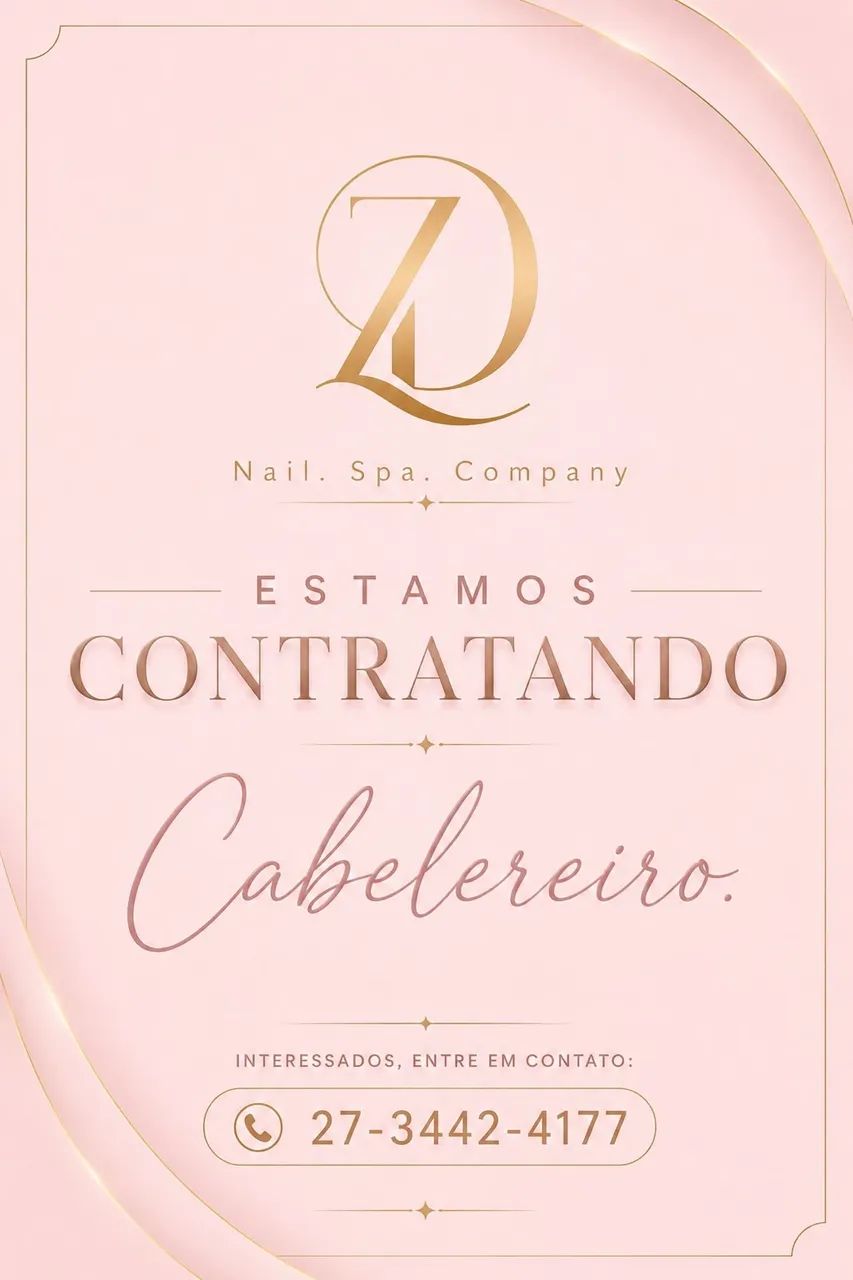 Estamos Contratando Cabeleireiro(a)! 