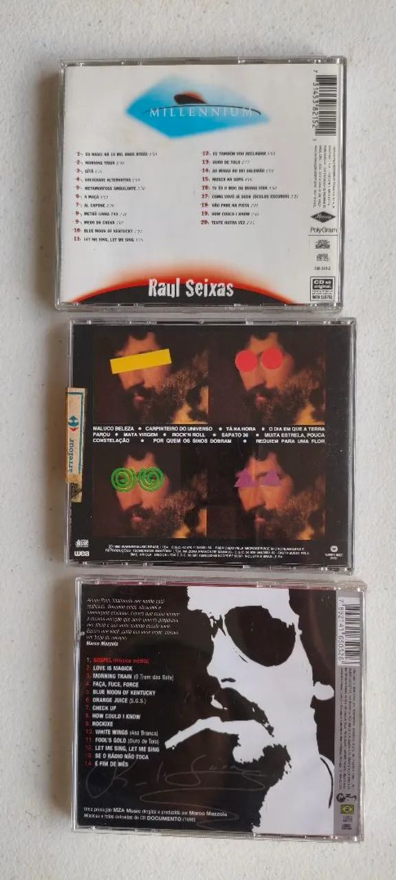 Lote 3 CDs Raul Seixas - Originais - Foto 2