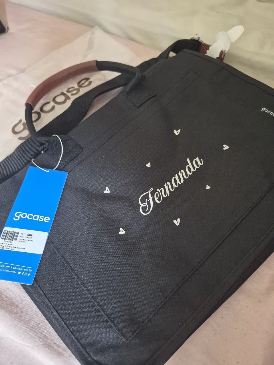Tote mini Gocase! Personalizada e nunca usada. - Foto 4