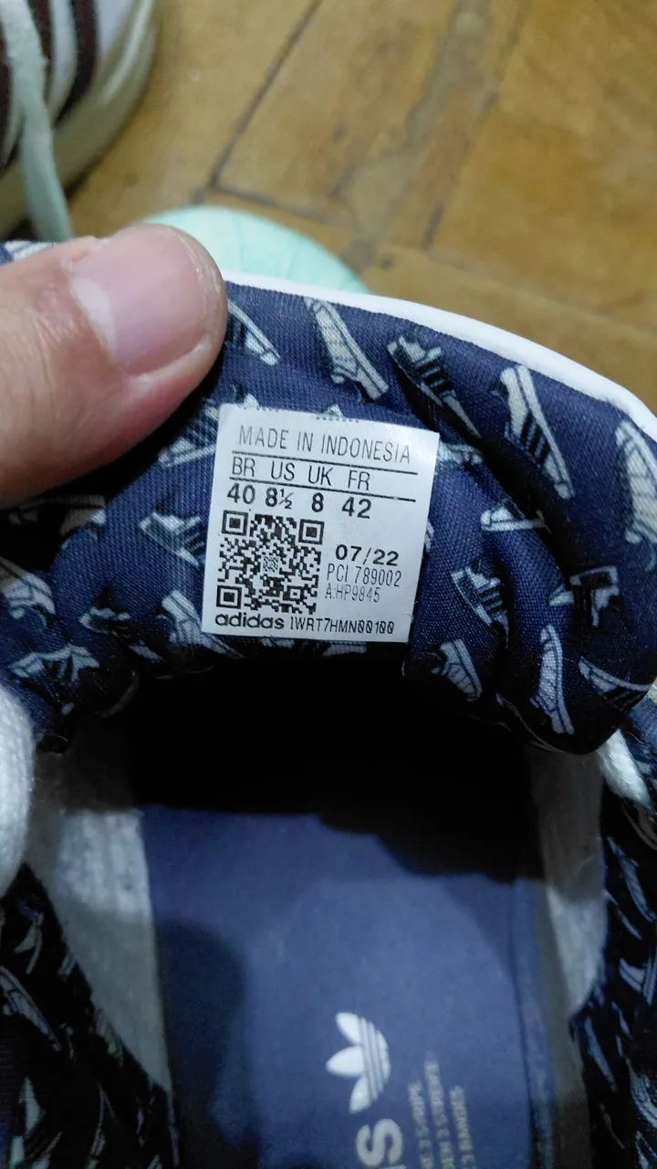 Tênis Adidas original Superstar 40 - Foto 3