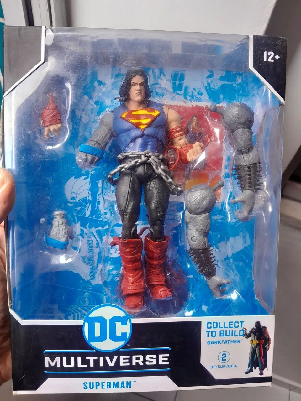 Superman McFarlane Death Metal com BAF - Foto 2
