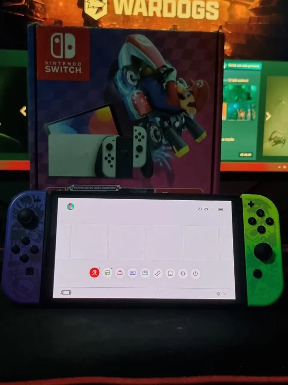  Nintendo Switch Oled 64gb - Ótimo estado - Foto 2