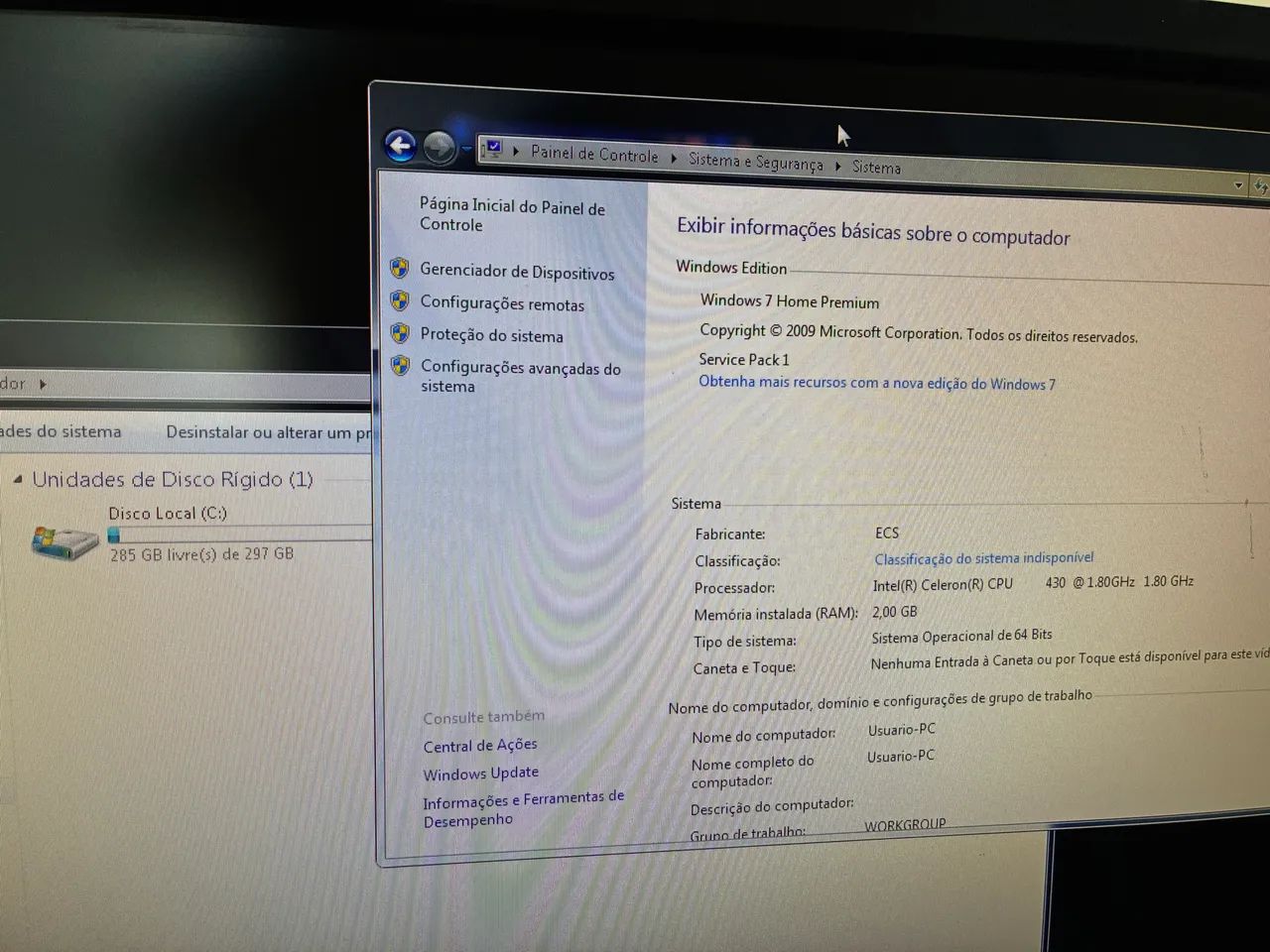 Pc cpu básica estudo e internet - Foto 3