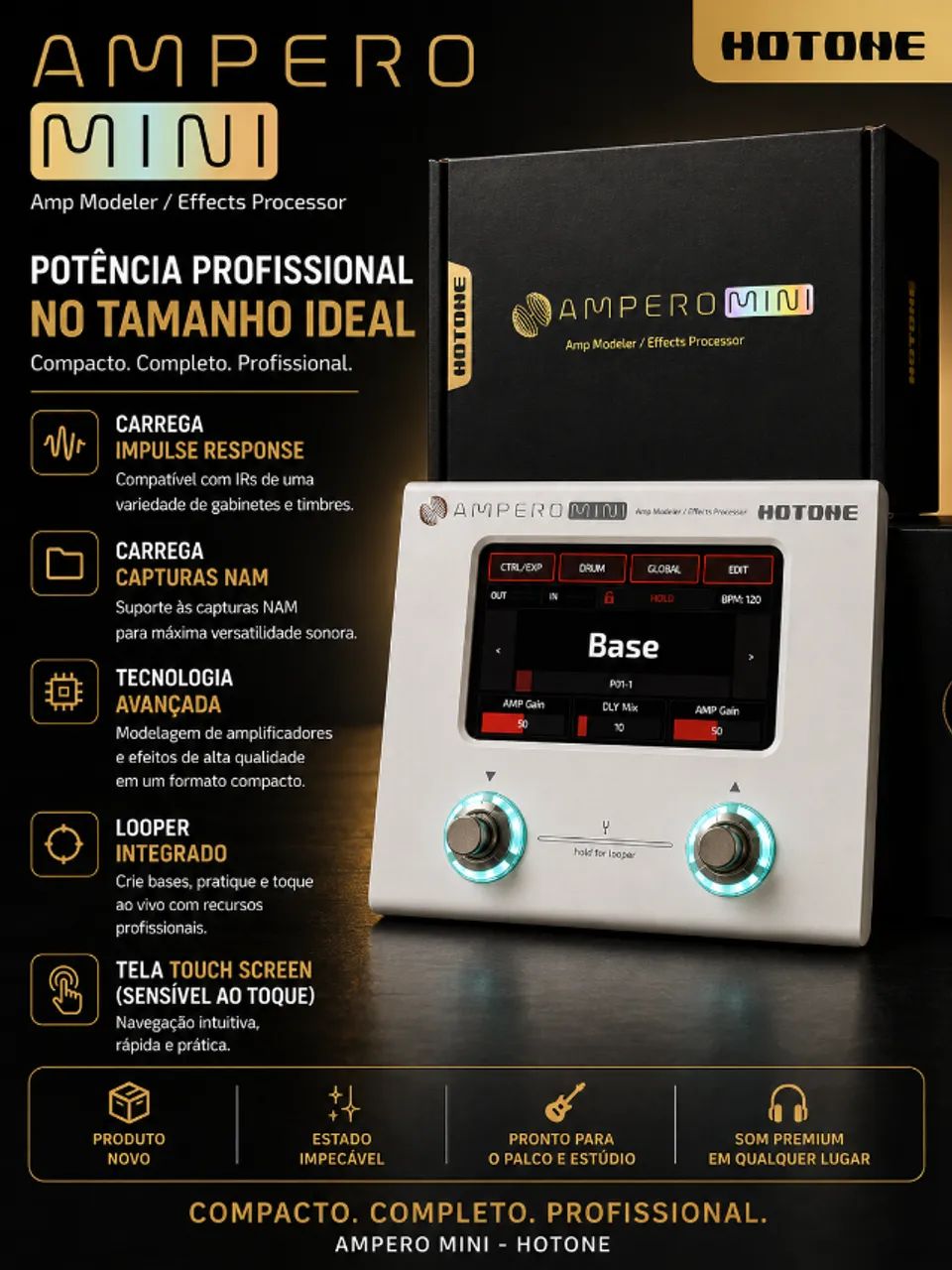 Ampero Mini - Nova - Impecável - Instrumentos musicais - Vila