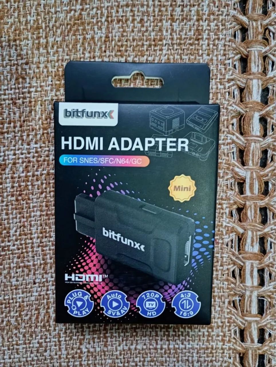 Adaptador HDMI para Nintendo 64, Super Nintendo e GameCube
