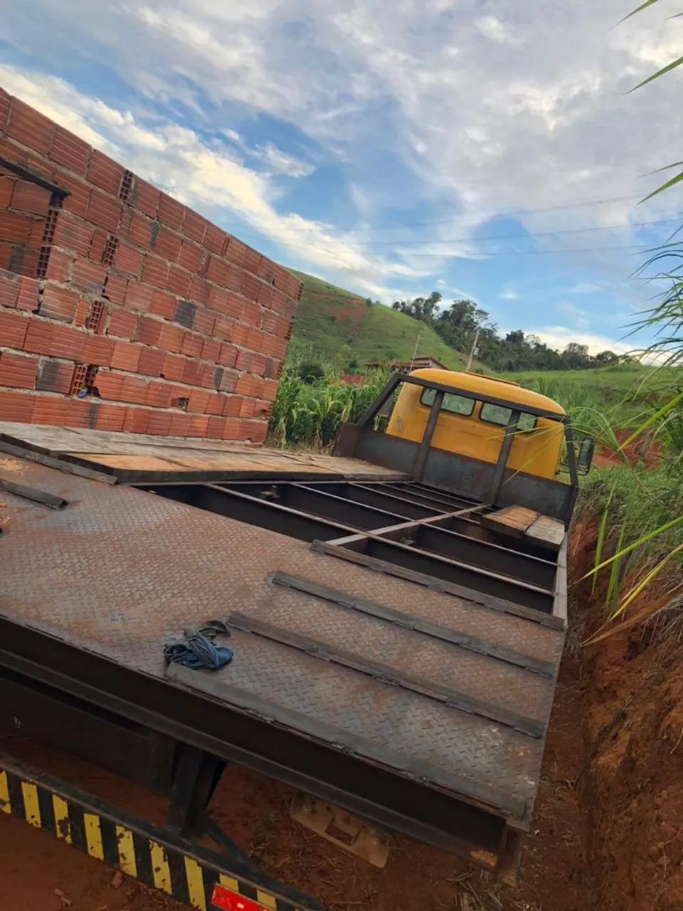 Prancha pra transportar maquina pesadas 