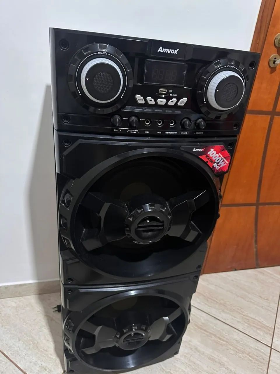 Caixa de Som amvox 1000w RMS - Foto 2