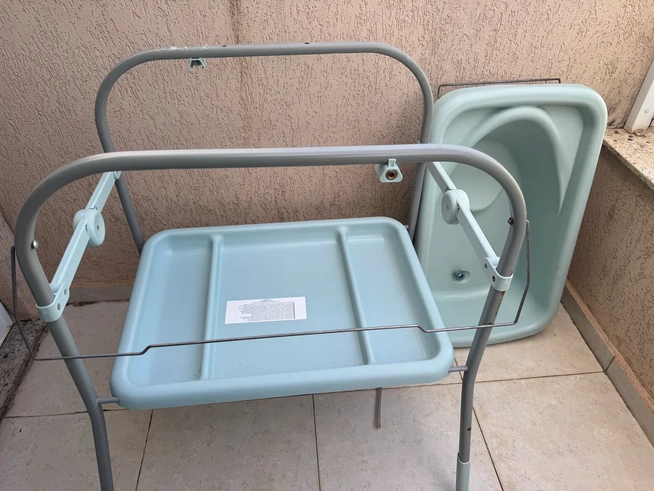 Banheira com suporte Marca Chicco - Foto 4