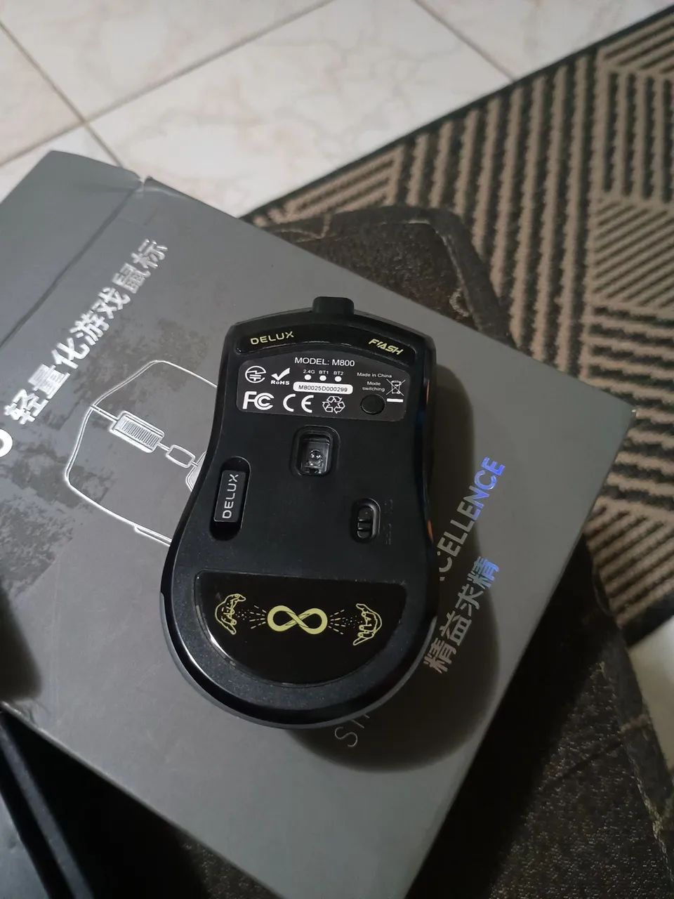 Mouse deluxe sensor 3395 | RGB - Foto 2