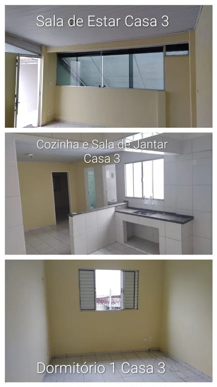 Sobrado com 3 casas para investimento  - Foto 3