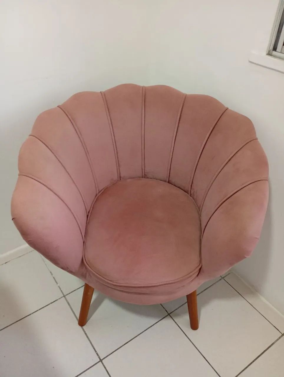 Poltrona rosa linda